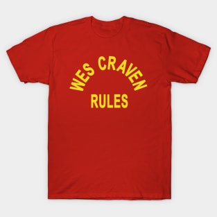 Wes Craven Rules! T-Shirt